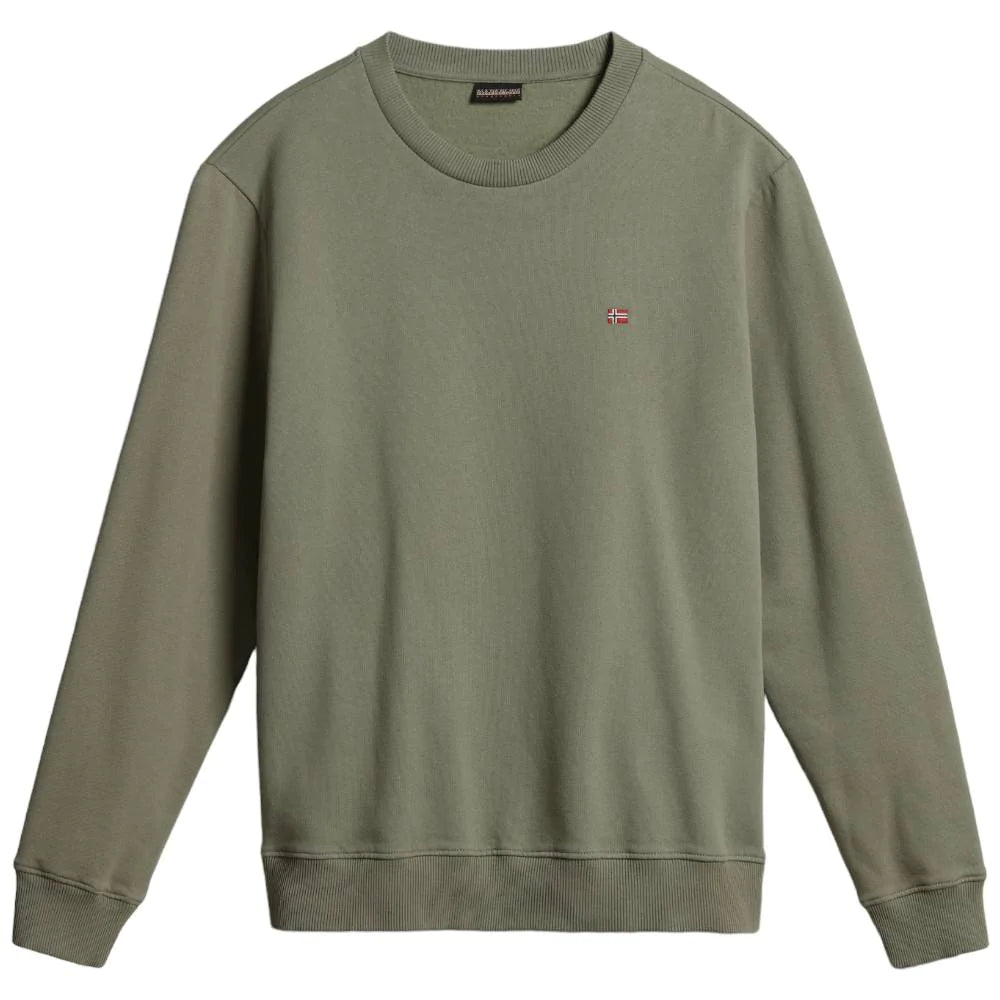 Napapijri felpa uomo Balis Crew verde Prodotti di Classe