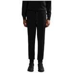 Pantaloni tuta jogger neri da uomo con caviglie elastiche