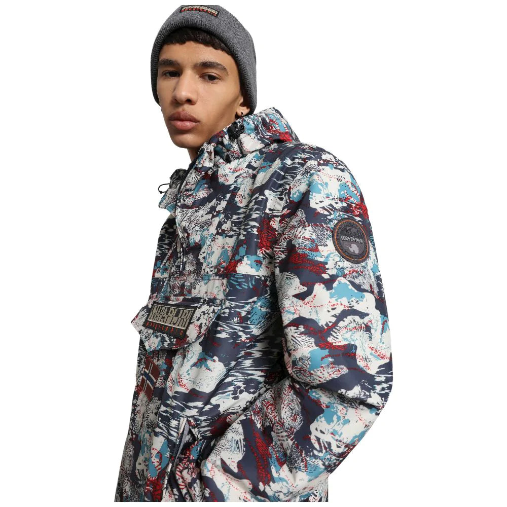 Napapijri uomo giacca Rainforest pocket multicolor - Prodotti di Classe
