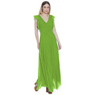 Relish abito lungo verde mela Azzurrina Vestiti Relish