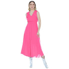 Relish vestito lungo fuxia Misam Vestiti Relish