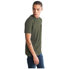 Timberland t-shirt verde con taschino TB0A2CQY T-shirt Timberland