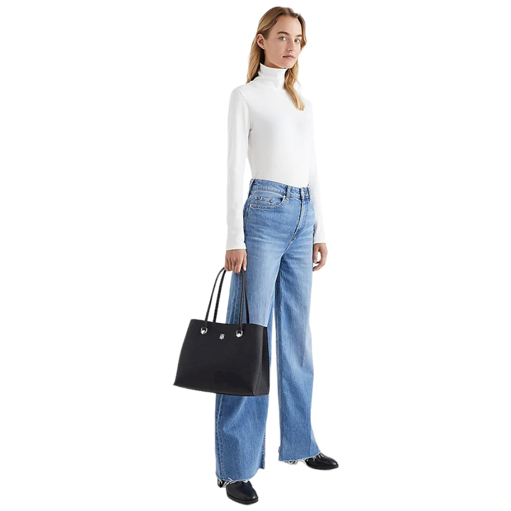 Tommy Hilfiger borsa tote nera AW0AW13161 - Prodotti di Classe
