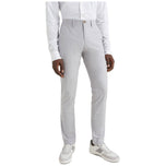 Pantaloni chinos grigio Tommy Hilfiger, bottoni e tasche frontali