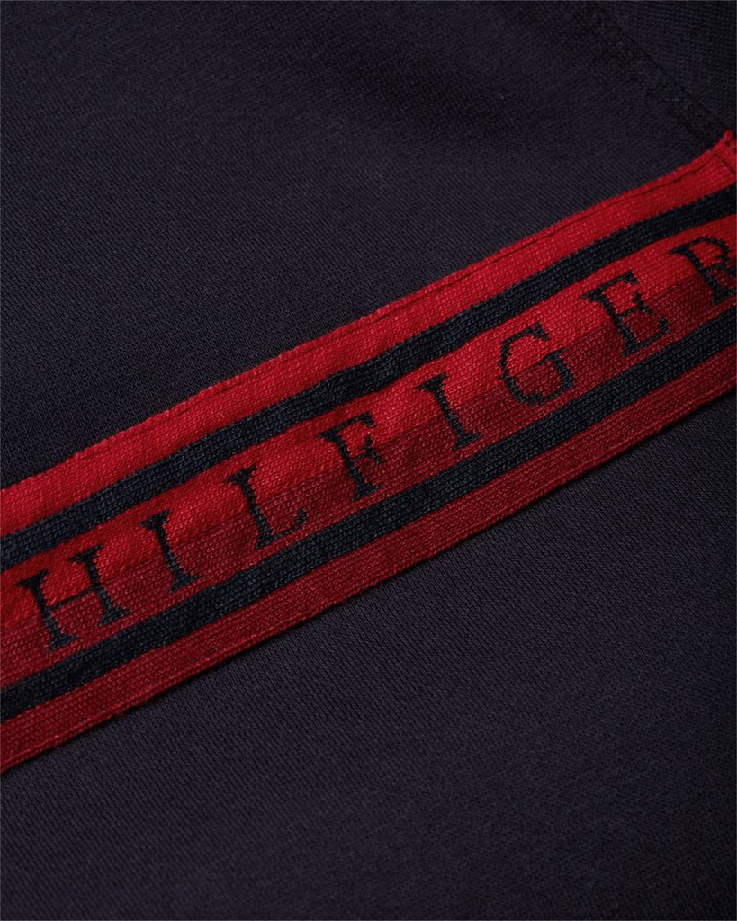 Tommy Hilfiger uomo felpa blu con fascia - Prodotti di Classe