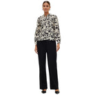 Vero Moda camicia bianca nera Ivone 10301042 Camicie Vero Moda