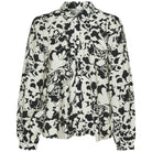 Vero Moda camicia bianca nera Ivone 10301042 Camicie Vero Moda