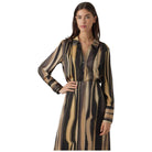 Vero Moda camicia nero beige Tam Tonja 10298906 Camicie Vero Moda