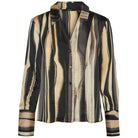 Vero Moda camicia nero beige Tam Tonja 10298906 Camicie Vero Moda