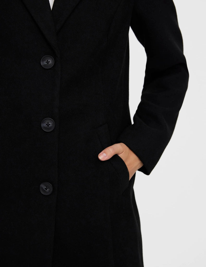 Vero Moda cappotto nero Cala Cindy - Prodotti di Classe