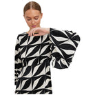 Vero Moda mini abito Kypra nero panna Vestiti Vero Moda