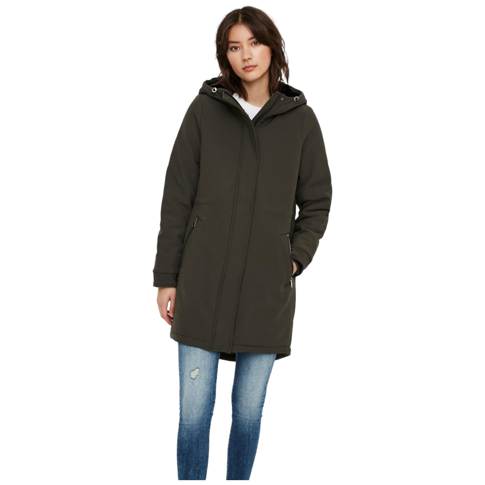 Vero Moda parka verde Clen Mila 10235311 Giubbini Vero Moda