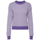 Vero Moda pullover bianco viola Galbi 10291149 Maglieria Vero Moda