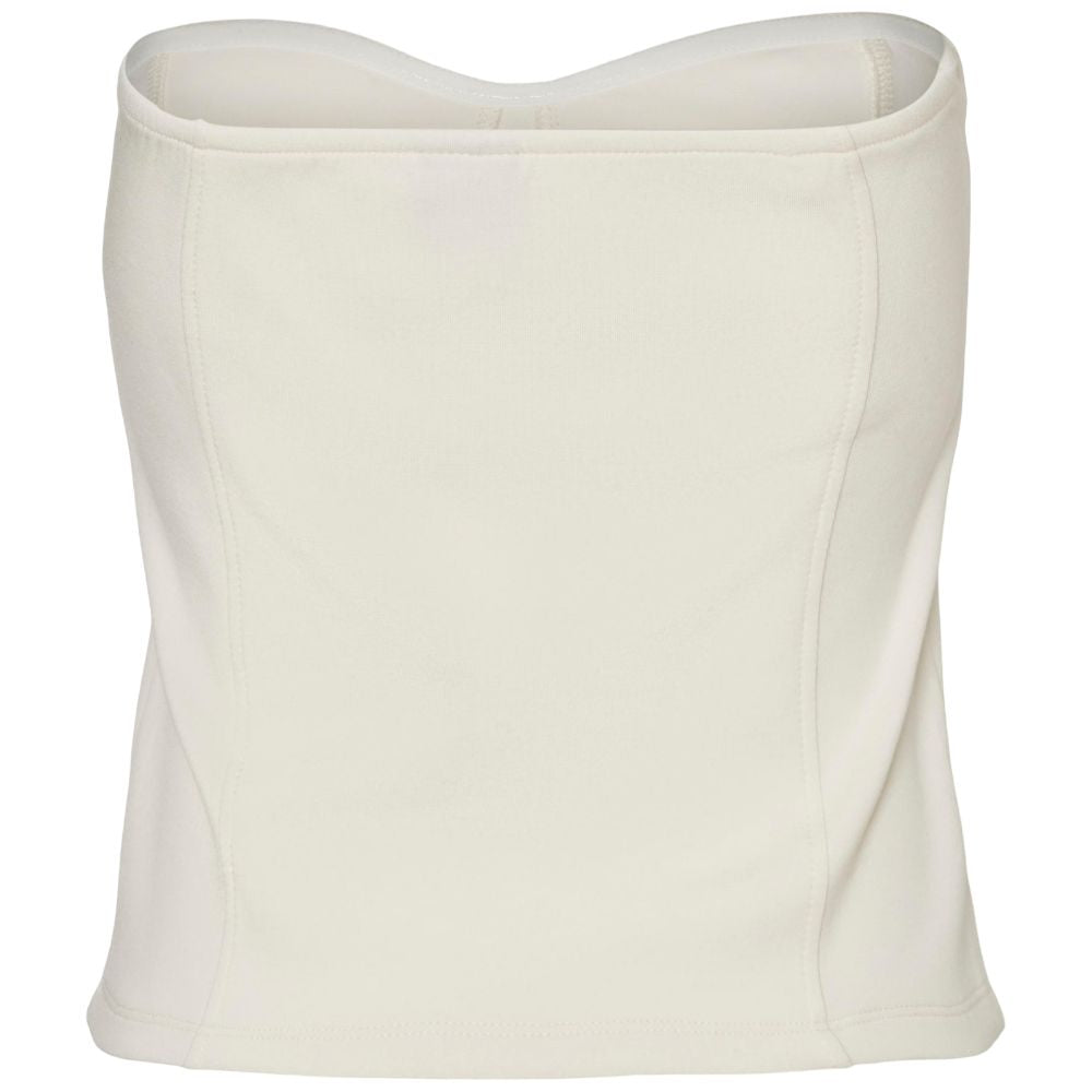 Vero Moda top corsetto panna 10290803 Top Vero Moda