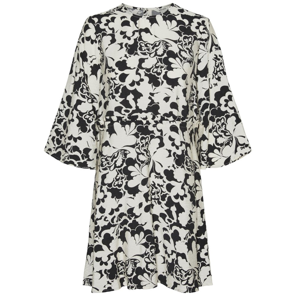 Vero Moda vestito corto 3/4 bianco nero Ivone 10301046 Vestiti Vero Moda