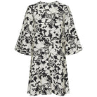 Vero Moda vestito corto 3/4 bianco nero Ivone 10301046 Vestiti Vero Moda