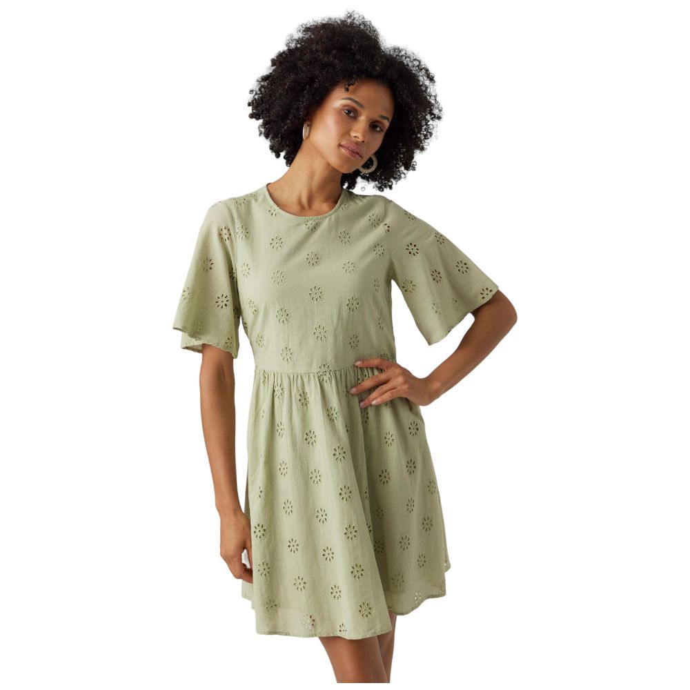 Vero Moda vestito corto verde 10281728 Vestiti Vero Moda