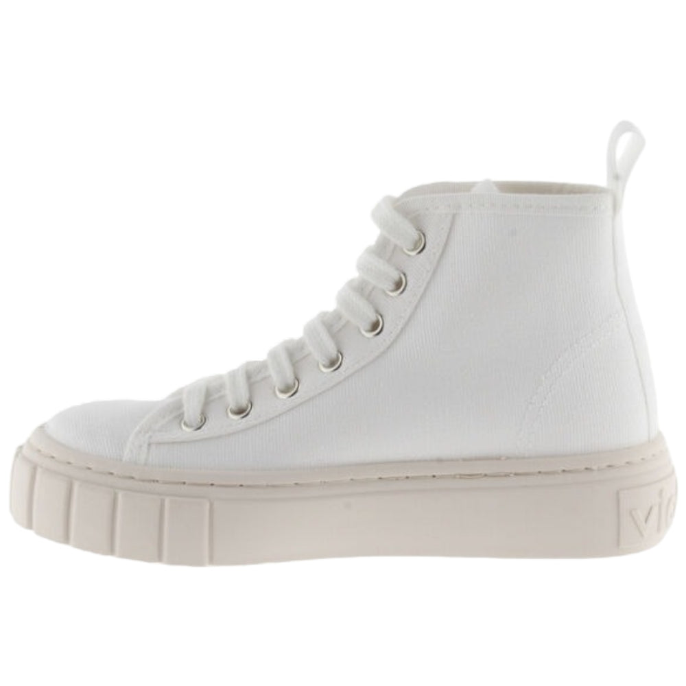 Victoria scarpe alte in tela bianca Abril Sneakers Victoria