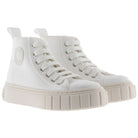 Victoria scarpe alte in tela bianca Abril Sneakers Victoria