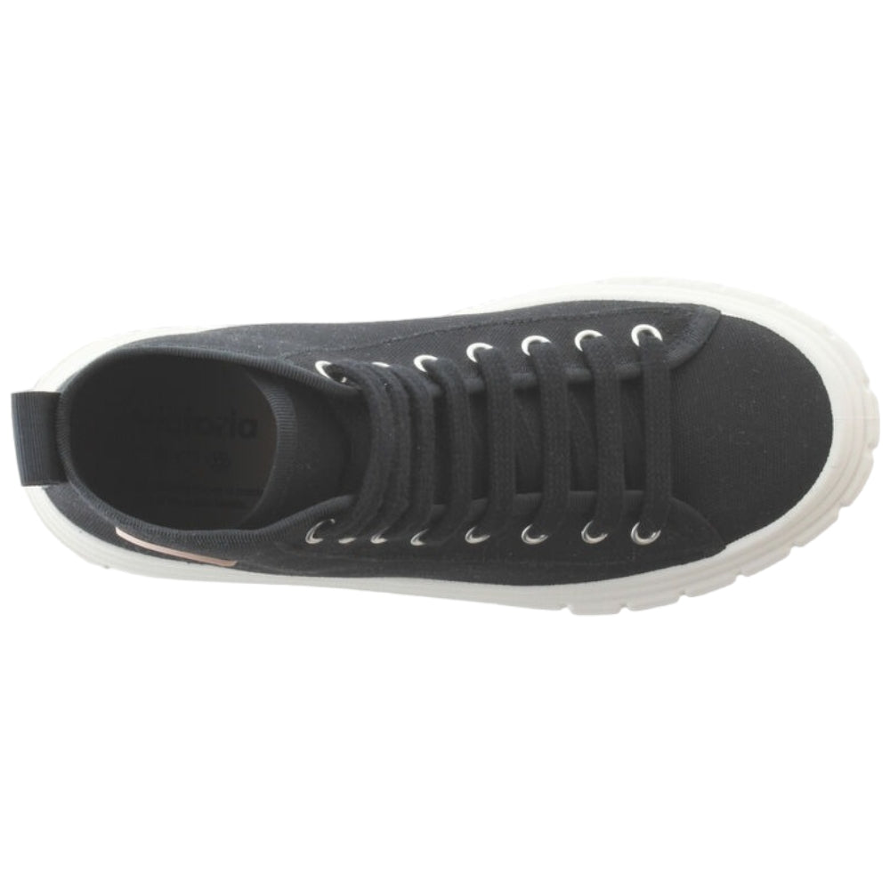 Victoria scarpe nere in tela donna Abril Sneakers Victoria