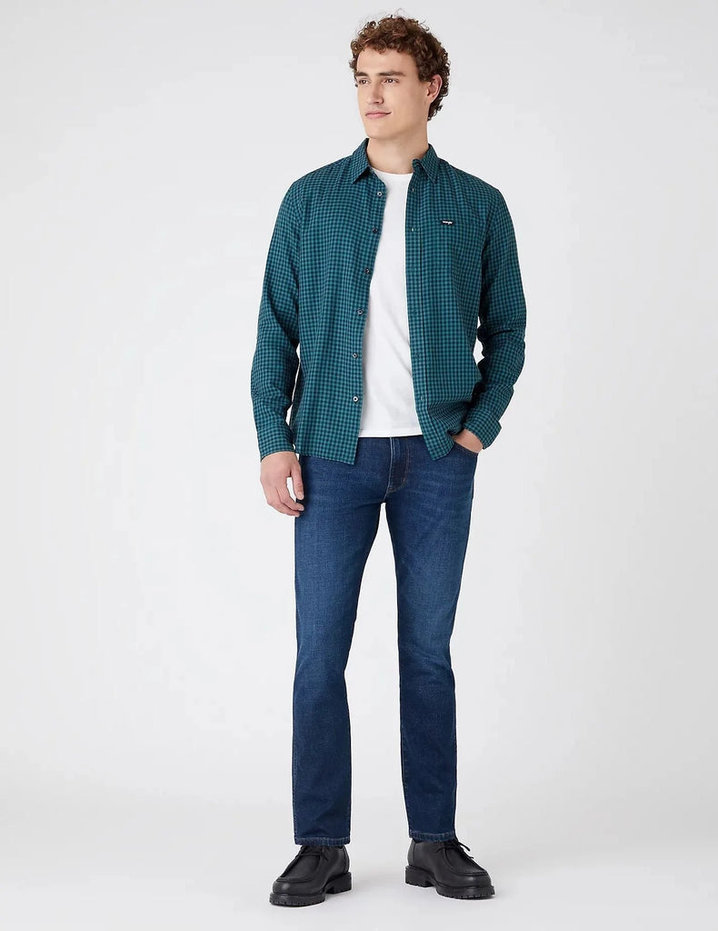 Wrangler jeans LARSTON DARK BRUSHED - Prodotti di Classe