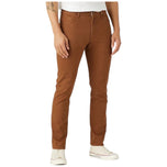 Jeans Wrangler Larston color coccio, cinque tasche e passanti cintura