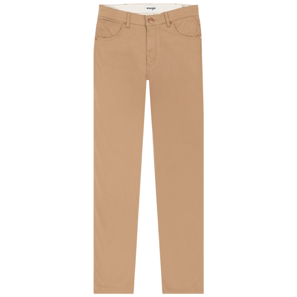 Wrangler pantalone beige Larston slim W18SEAC20 Pantaloni Wrangler