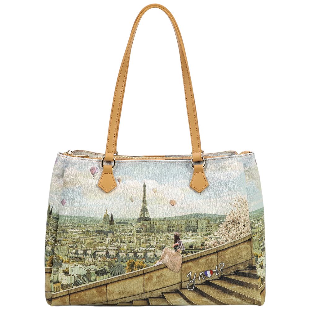 YNot borsa tote Montgolfiere Parigi YES594S3 Borse YNot