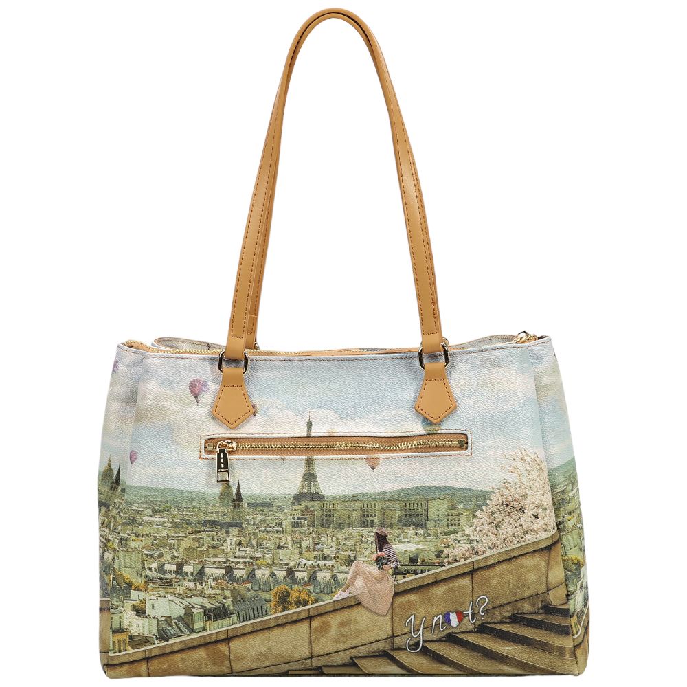 YNot borsa tote Montgolfiere Parigi YES594S3 Borse YNot
