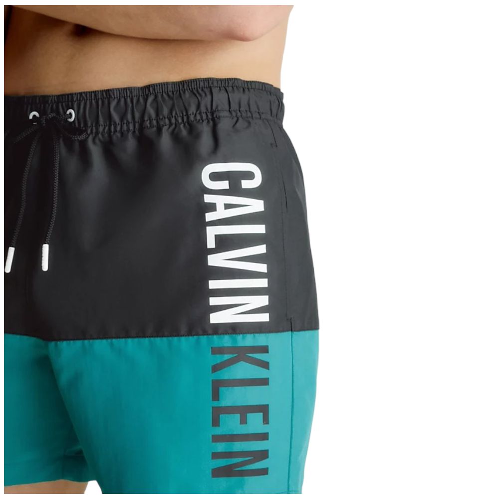 Calvin Klein costume verde nero KM0KM00796 Costumi Calvin Klein