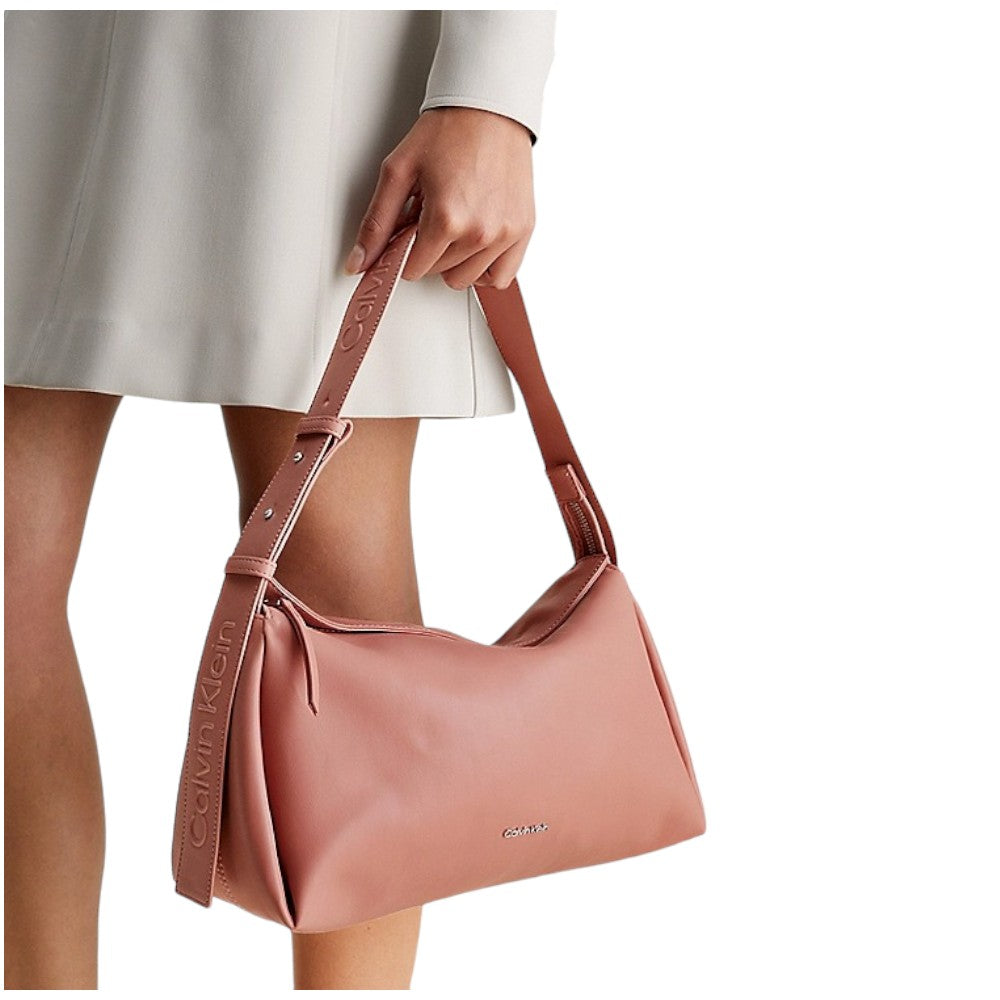 Calvin Klein borsa Hobo Gracie Shoulder bag rosa K60K611341 - Prodotti di Classe