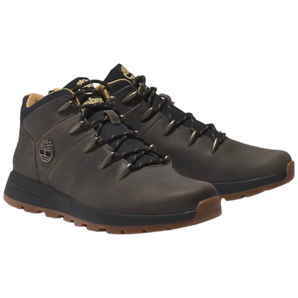 Timberland scarpe Sprint Trekker Mid grigio TB 0A657Z033 Stringate Timberland