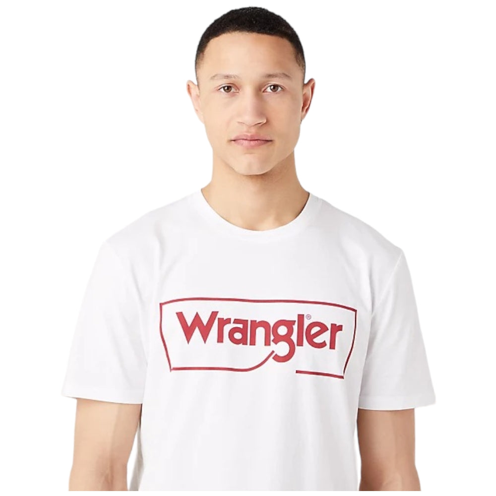 Wrangler t-shirt bianca W70JD3989 - Prodotti di Classe