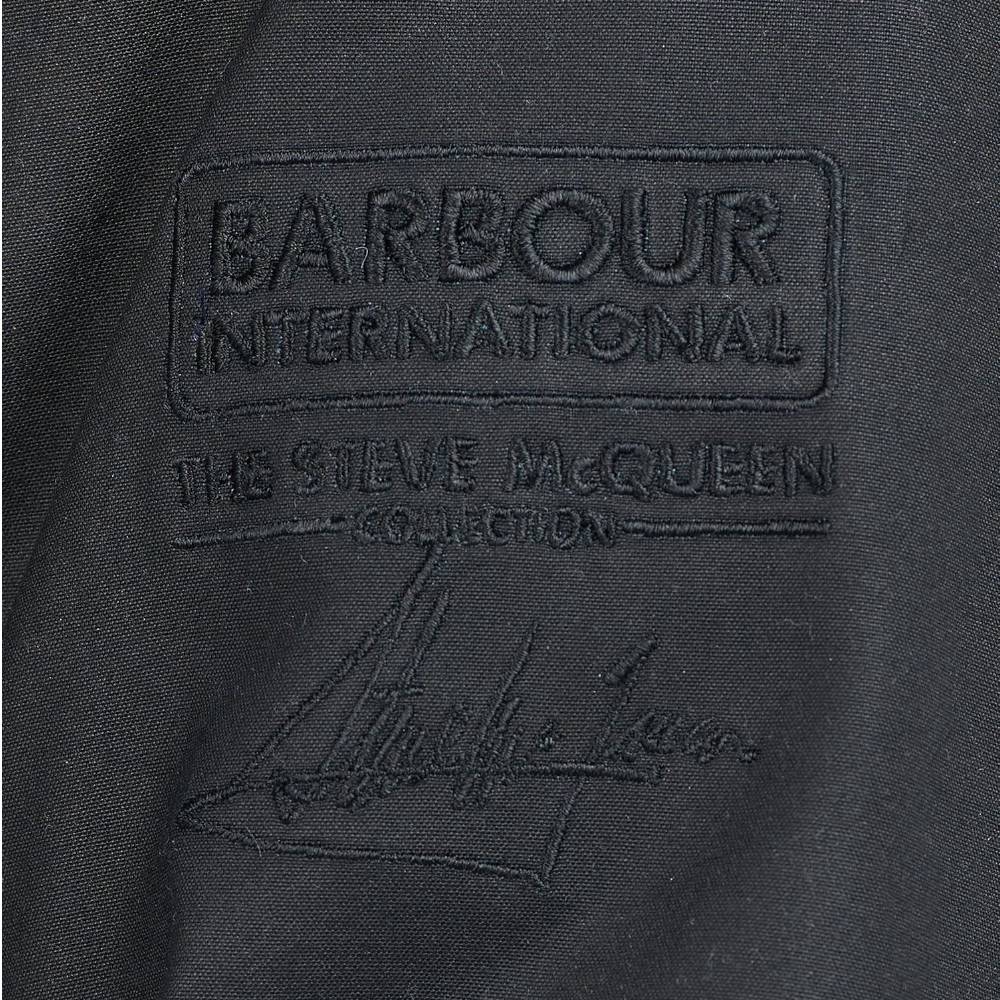 Barbour International giacca bomber Merchant Wax nera MWX0465 - Prodotti di Classe