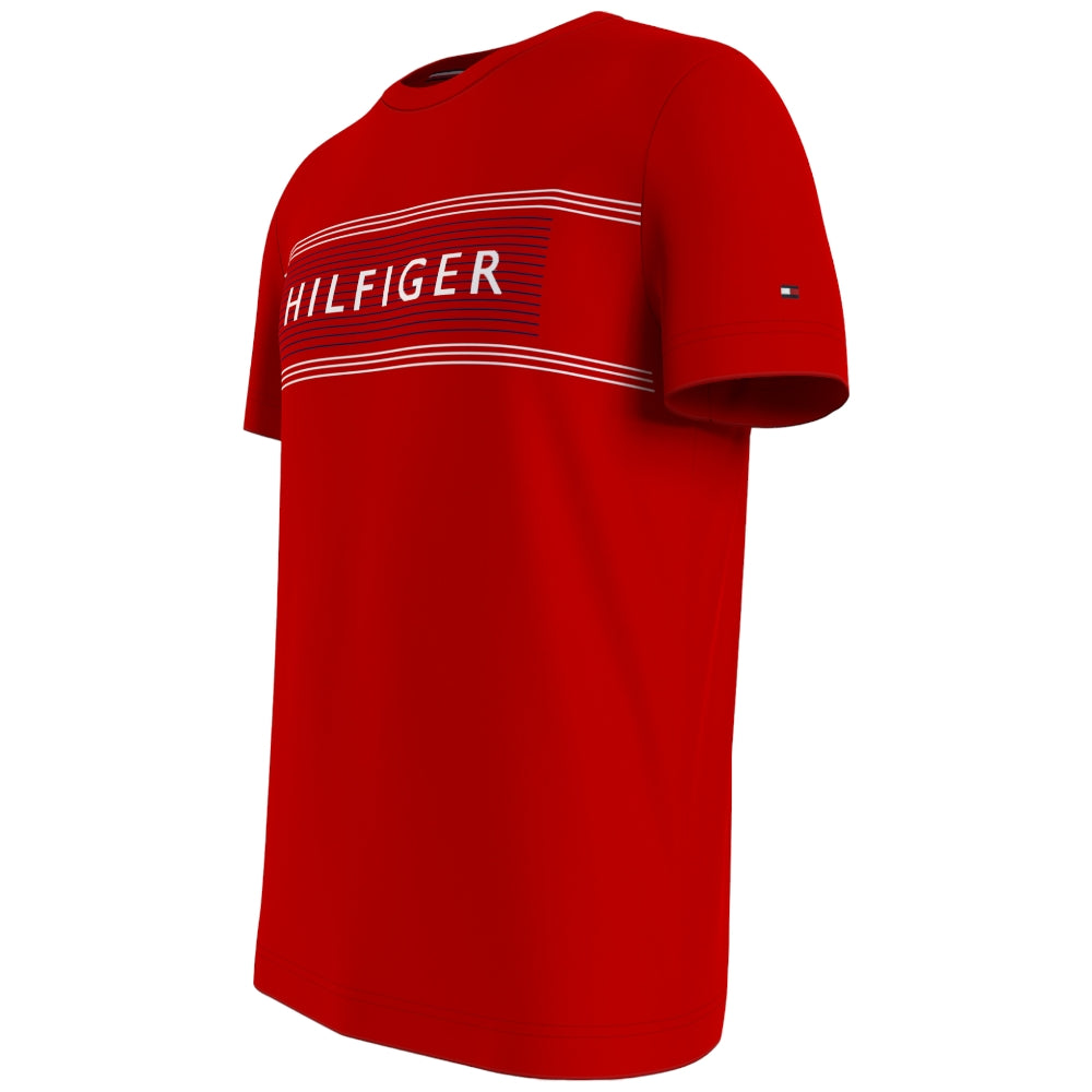 Tommy Hilfiger t-shirt rossa MW0MW30035 - Prodotti di Classe