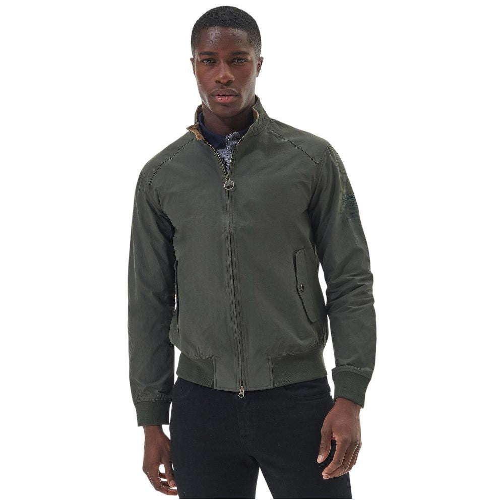 Barbour International Giacca verde RECTIFIER HARRINGTON MCA0427 - Prodotti di Classe