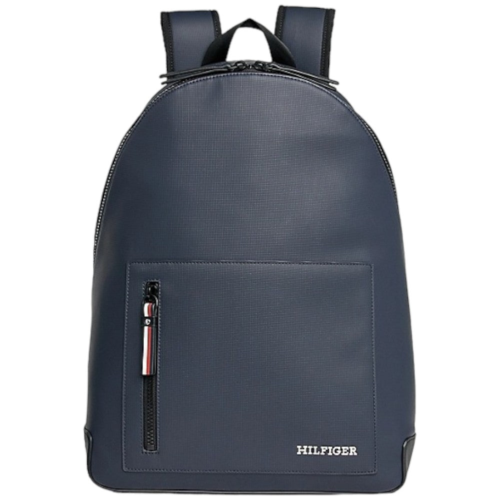 Tommy Hilfiger zaino pique backpack blu AM0AM11782 - Prodotti di Classe
