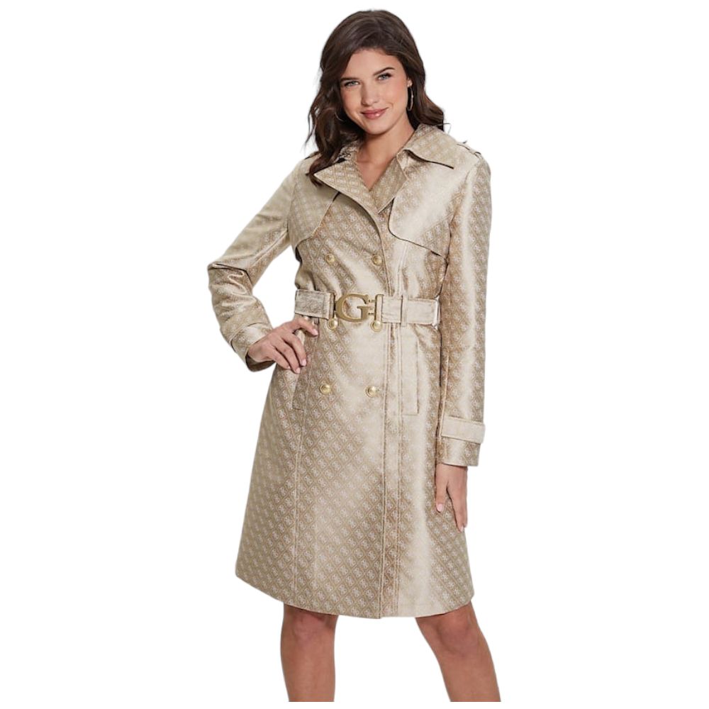 Guess trench beige Diletta Belted W3YL03 WFIR2 - Prodotti di Classe
