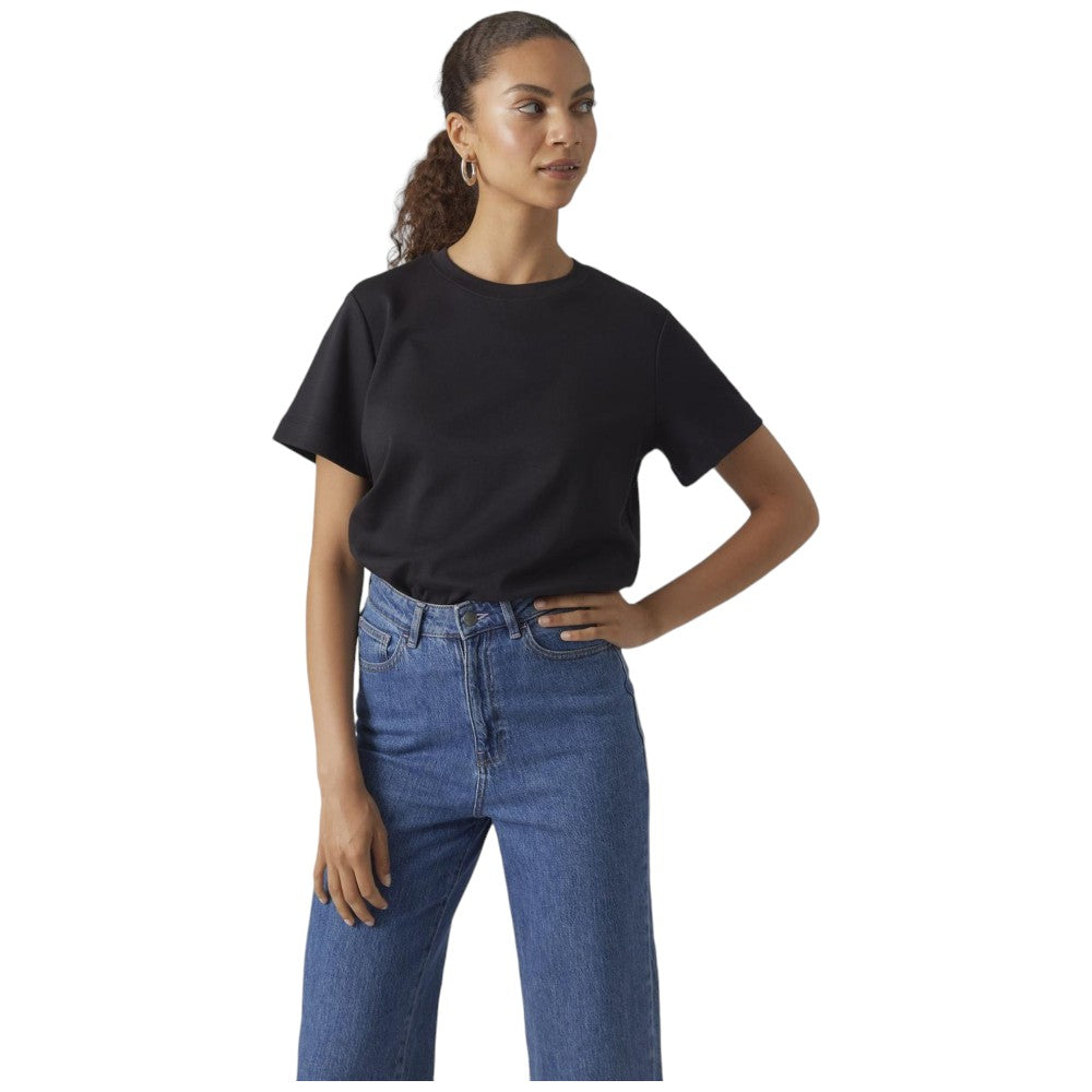 Vero Moda t-shirt nera Naima 10294544 T-shirt Vero Moda