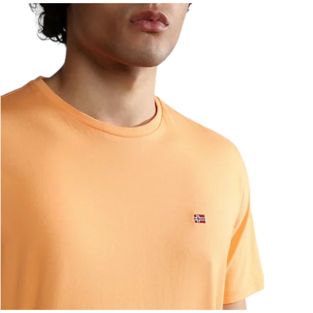 Napapijri t-shirt arancio Salis T-shirt Napapijri