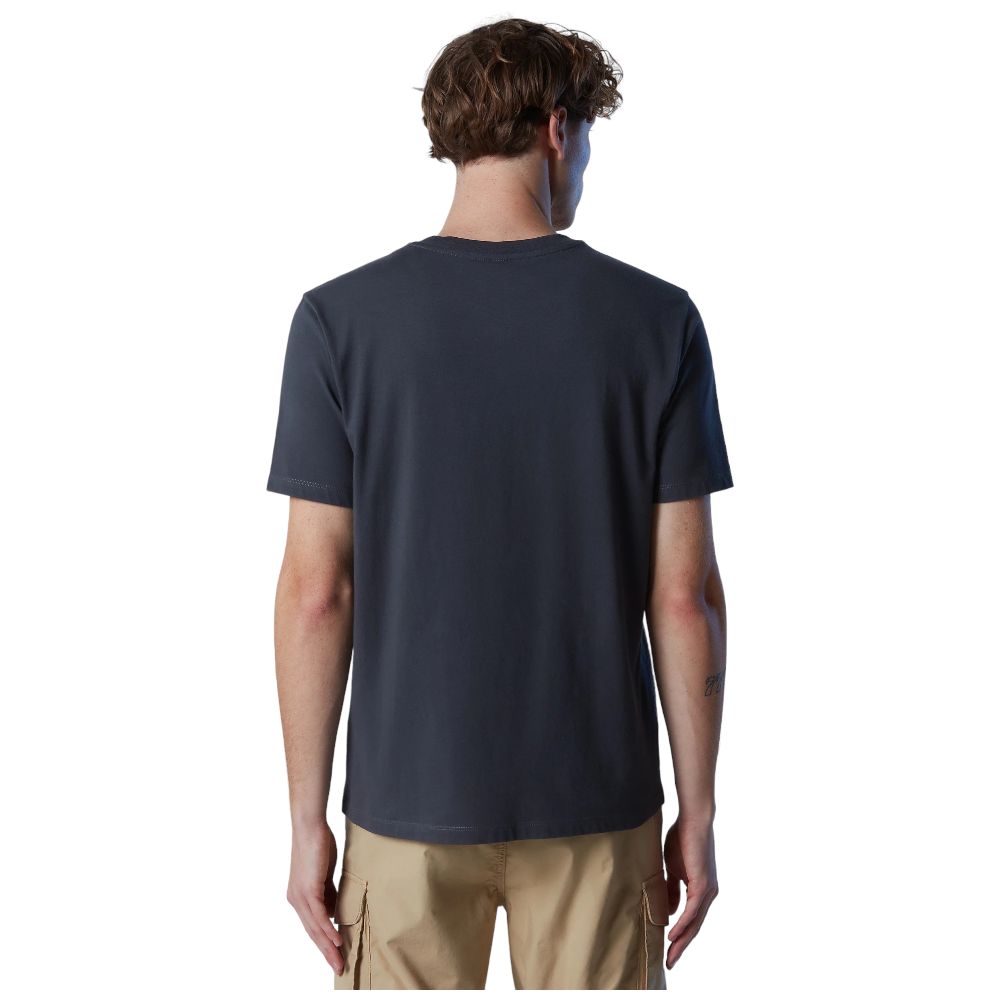 North Sails t-shirt grigio asfalto 692838 T-shirt North Sails