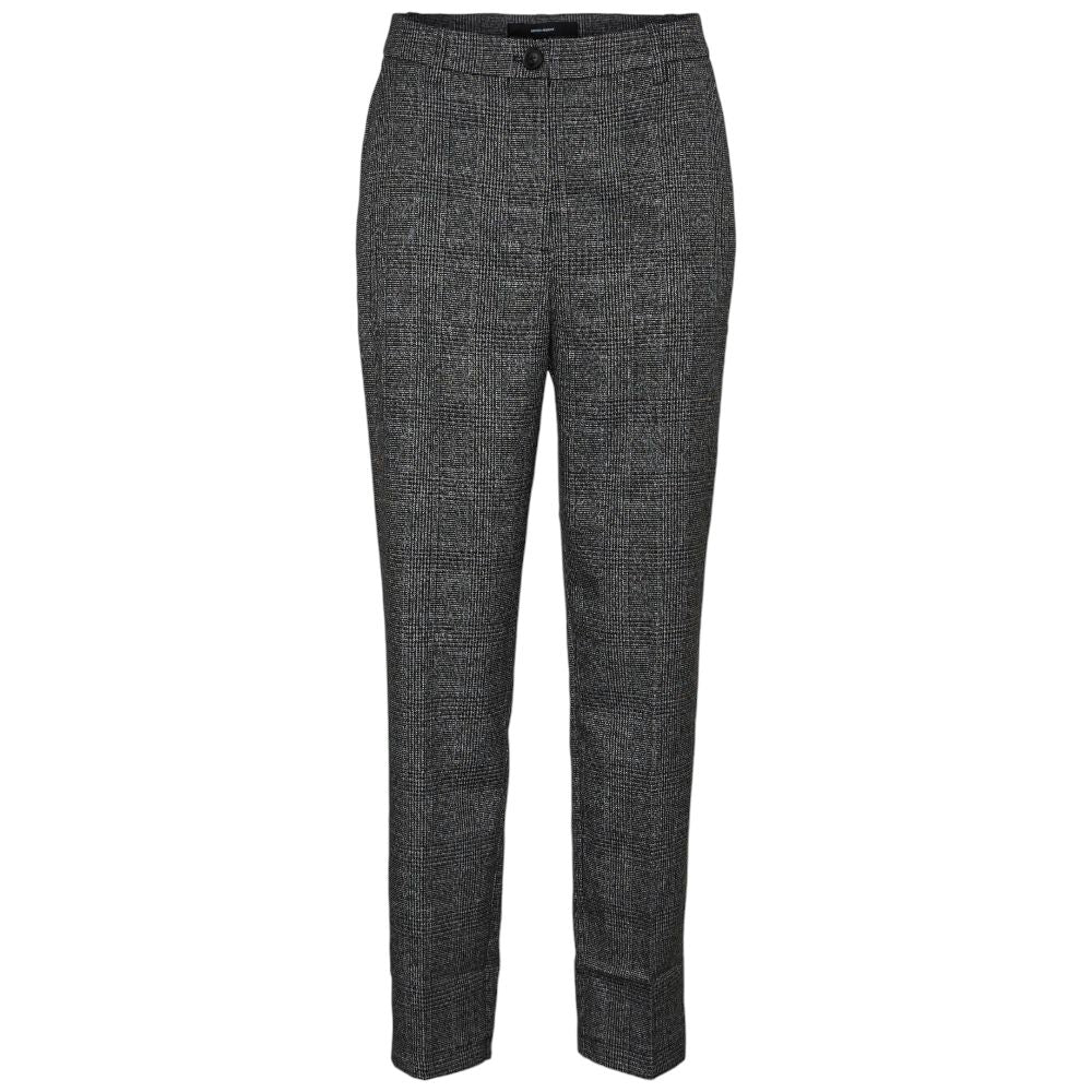 Vero Moda pantalone check grigio Mila 10291911 Pantaloni Vero Moda