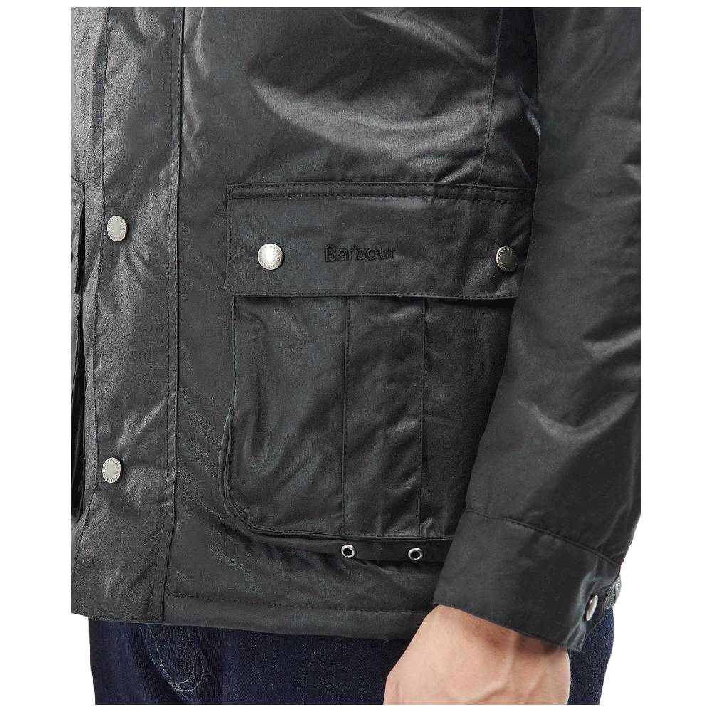 Barbour International giacca Duke Wax nera - Prodotti di Classe