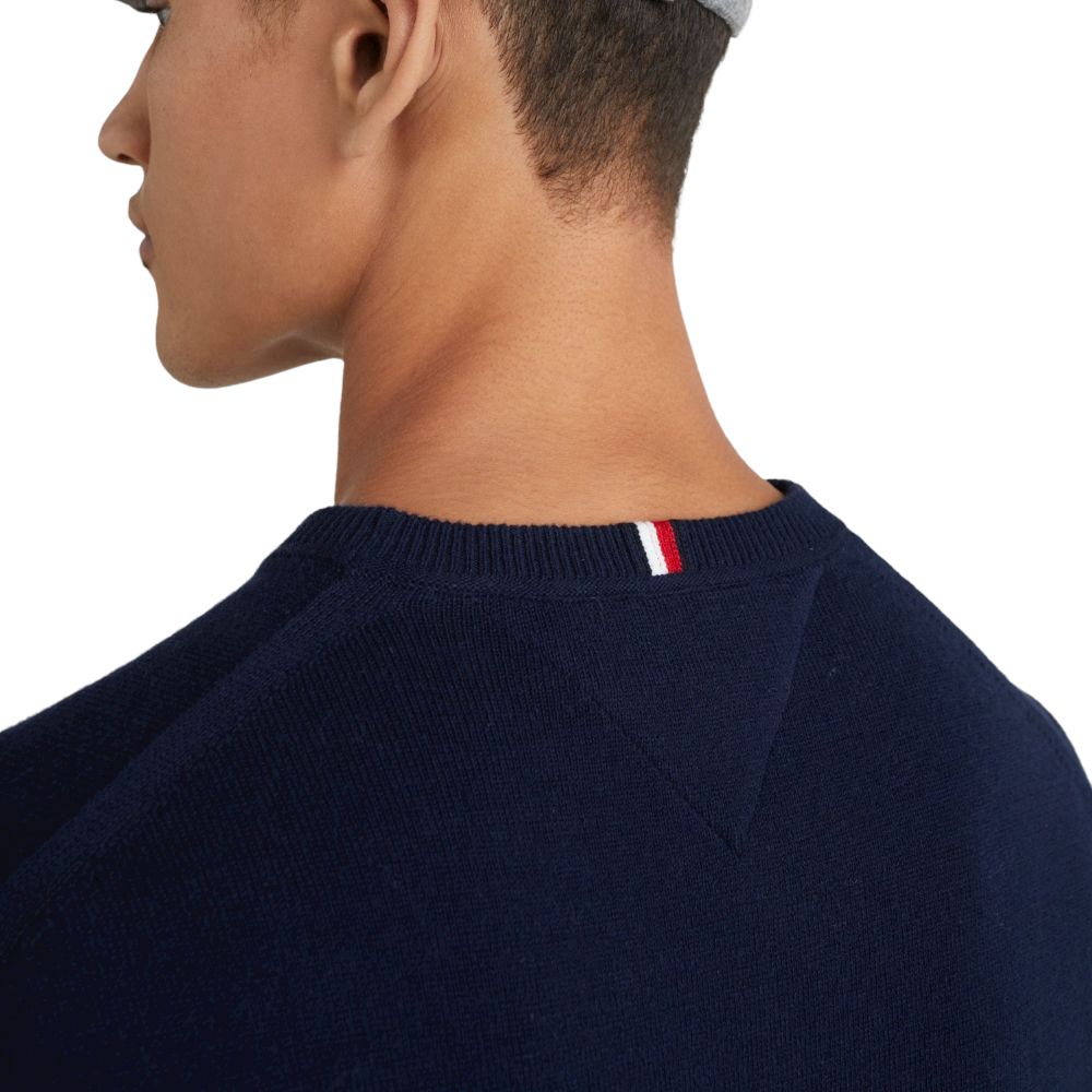 Tommy Hilfiger maglioncino uomo blu Maglieria Tommy Hilfiger