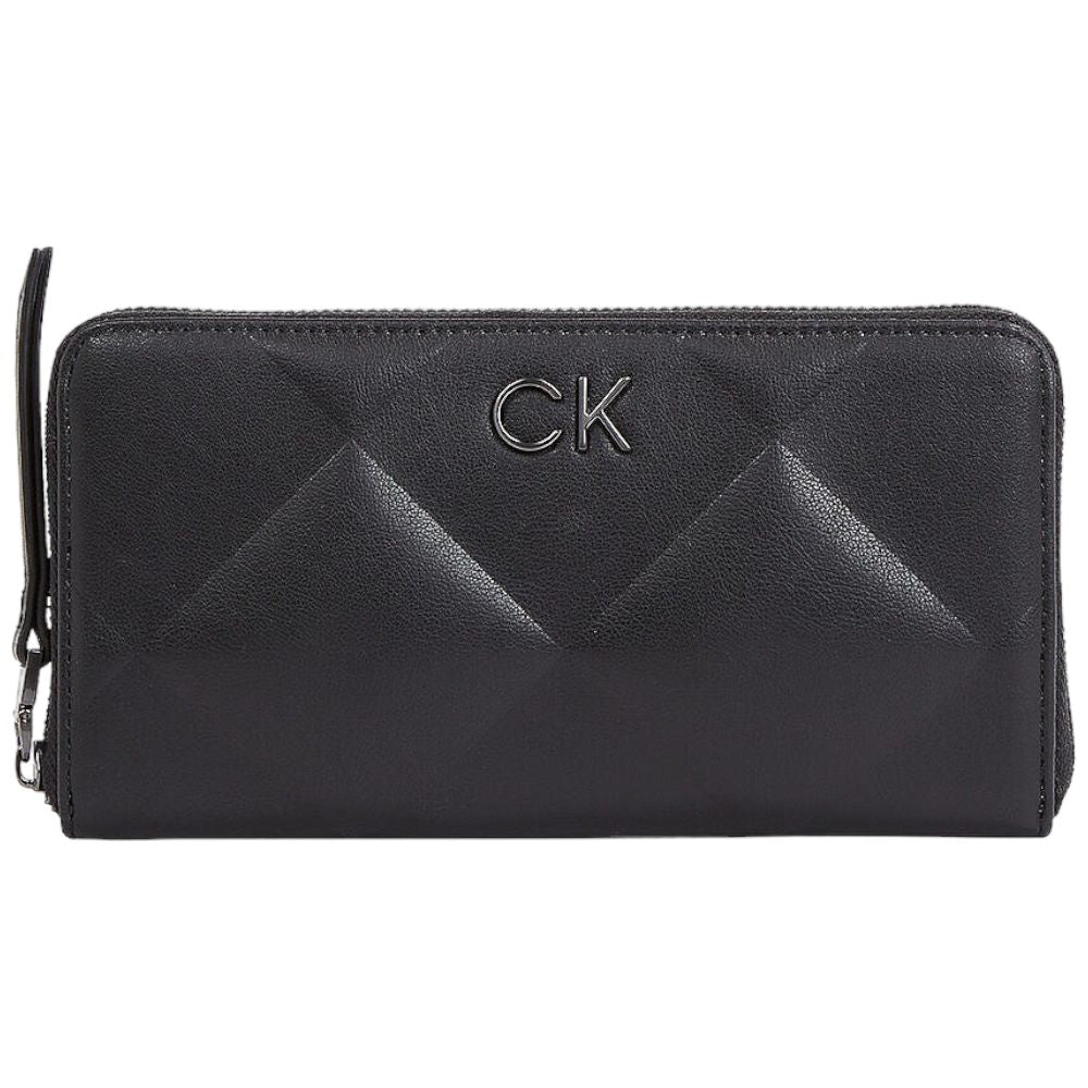 Calvin Klein portafoglio nero trapuntato K60K610774 - Prodotti di Classe